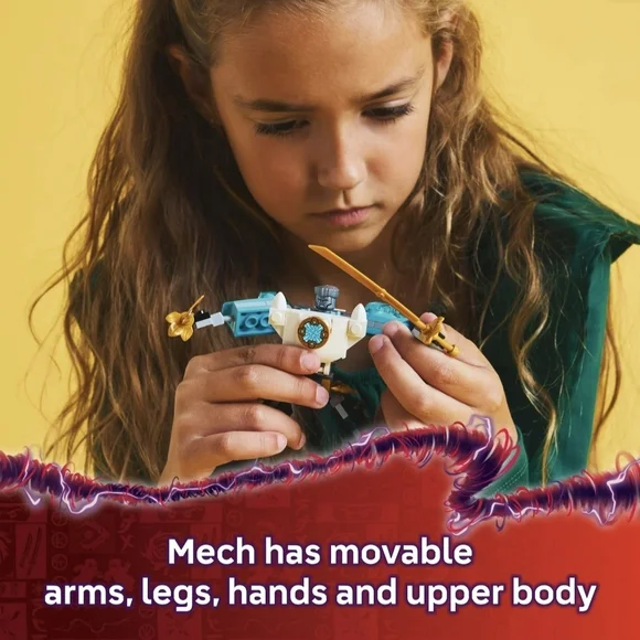 LEGO 🐣 Easter Basket Must-Have! NEW LEGO NINJAGO Zane Mech 🥷Sealed SET 71827 - Picture 12 of 14